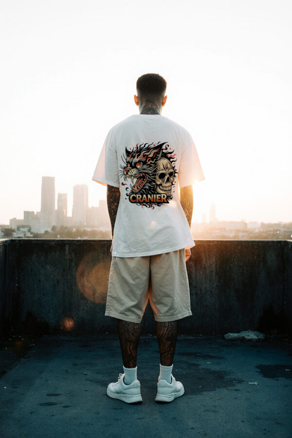 REMERA SKULLWOLF