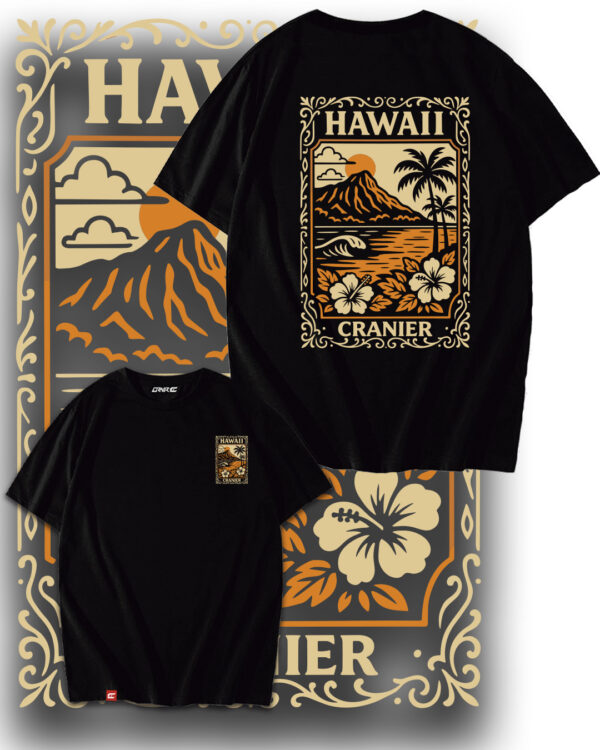 hawaiian esc espalda REMERA HAWAII